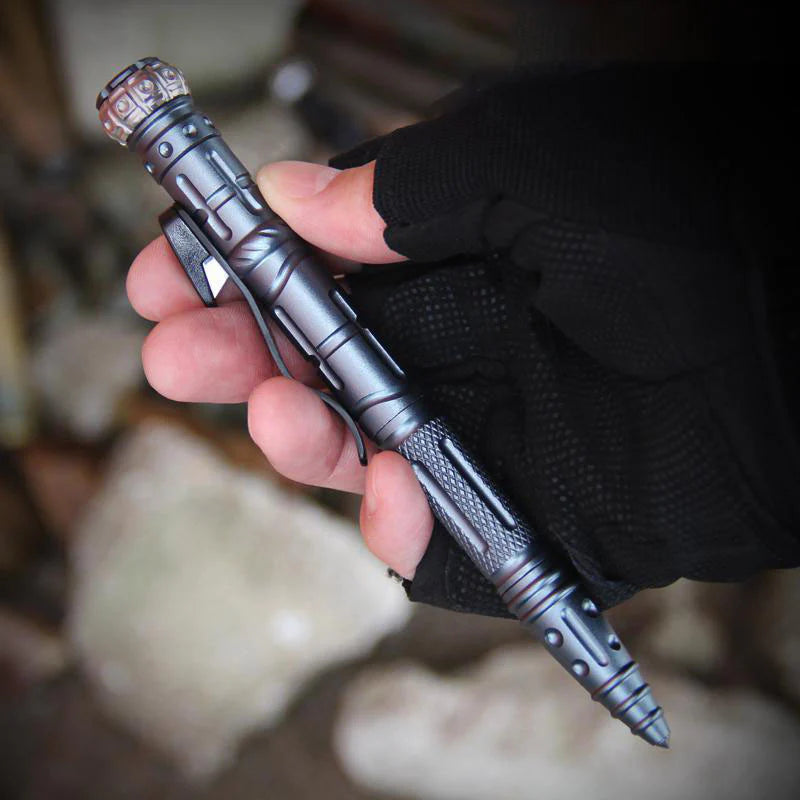 Babotoys SpinStrike : 9 in 1 Multifunctional Heavy-Duty Ballpoint Pen