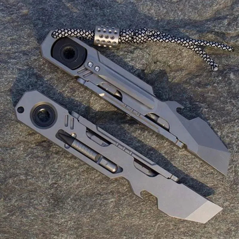 Babotoys Ti Pry Bar: Titanium Multi-Tool