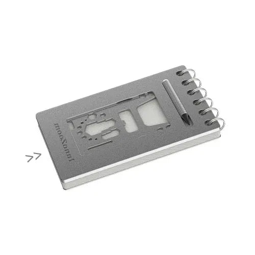 Babotoys TiX Note: The Waterproof Titanium 12-in-1 Multi Notebook