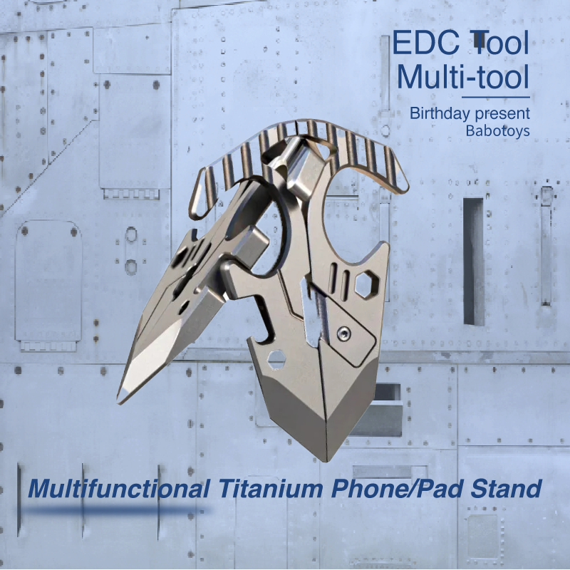 Multifunctional Titanium Phone/Pad Stand