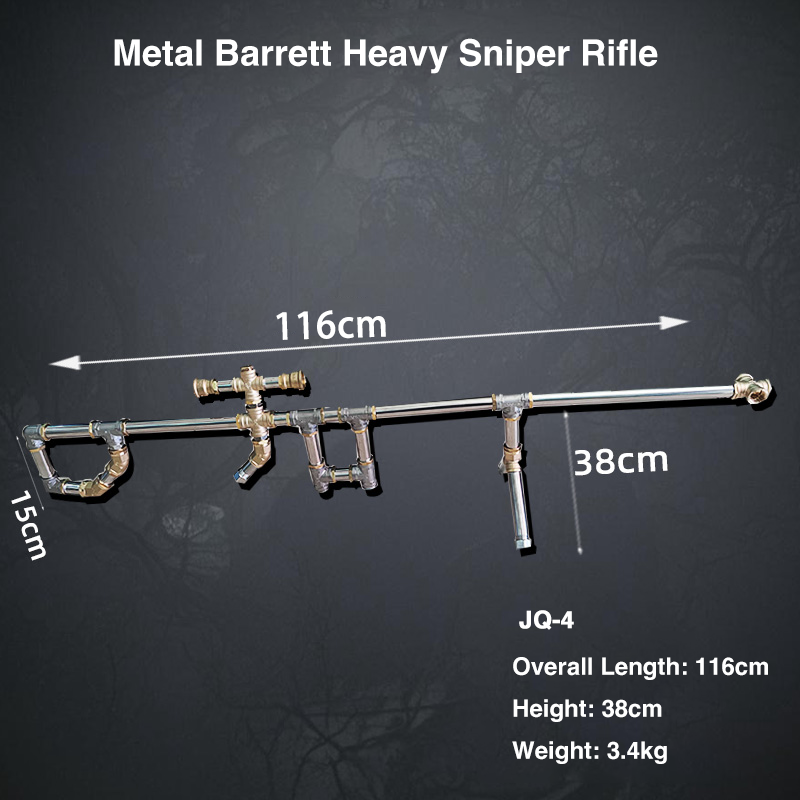 Babotoys DIY Metal Machine Gun Prop