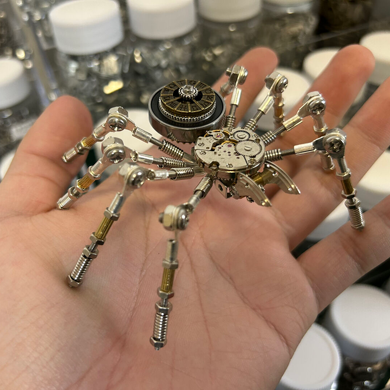 Steampunk Mechanical Spider