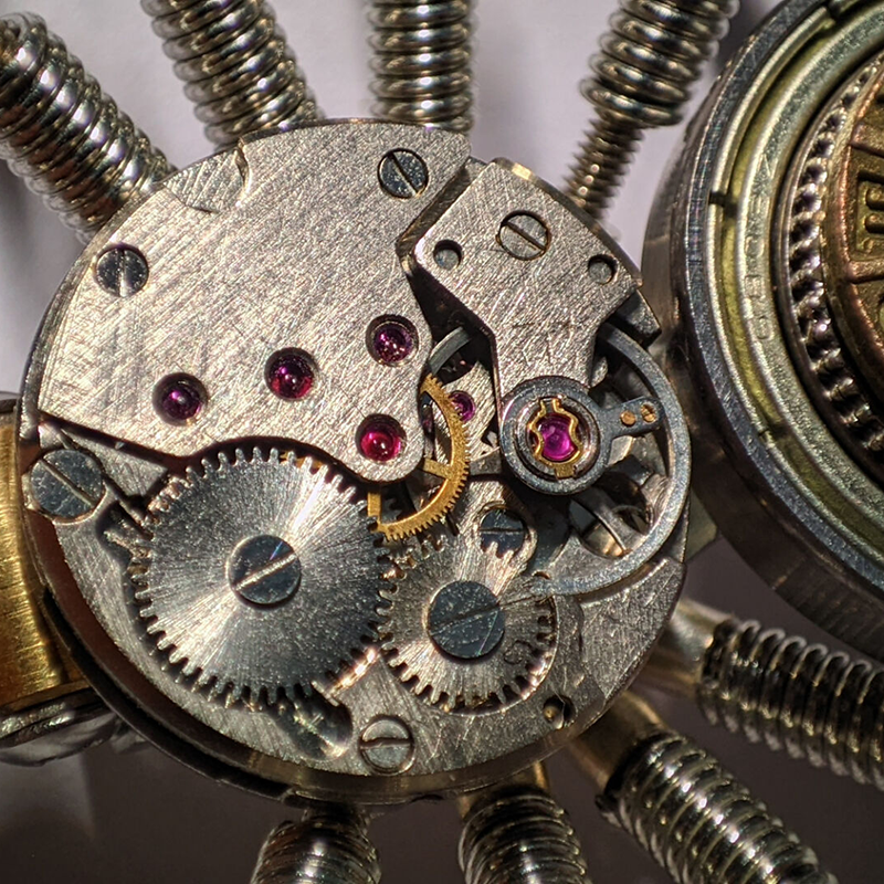 Steampunk Mechanical Spider