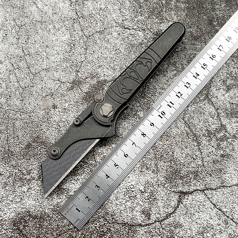 Titanium Eagle Claw Knife
