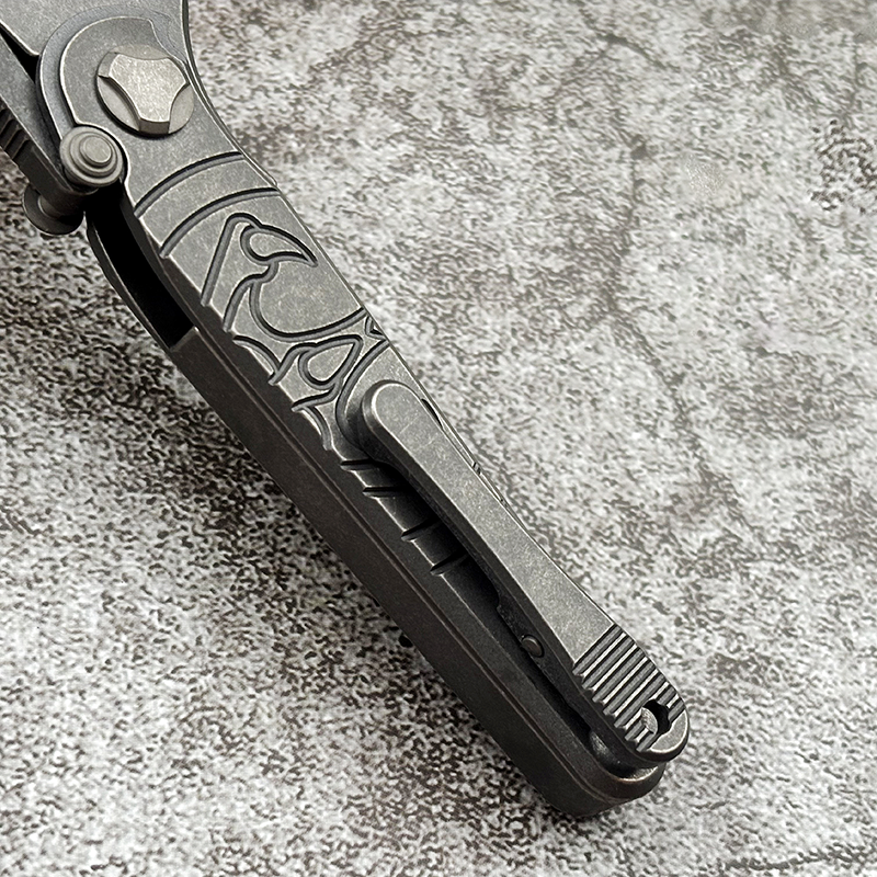 Titanium Eagle Claw Knife
