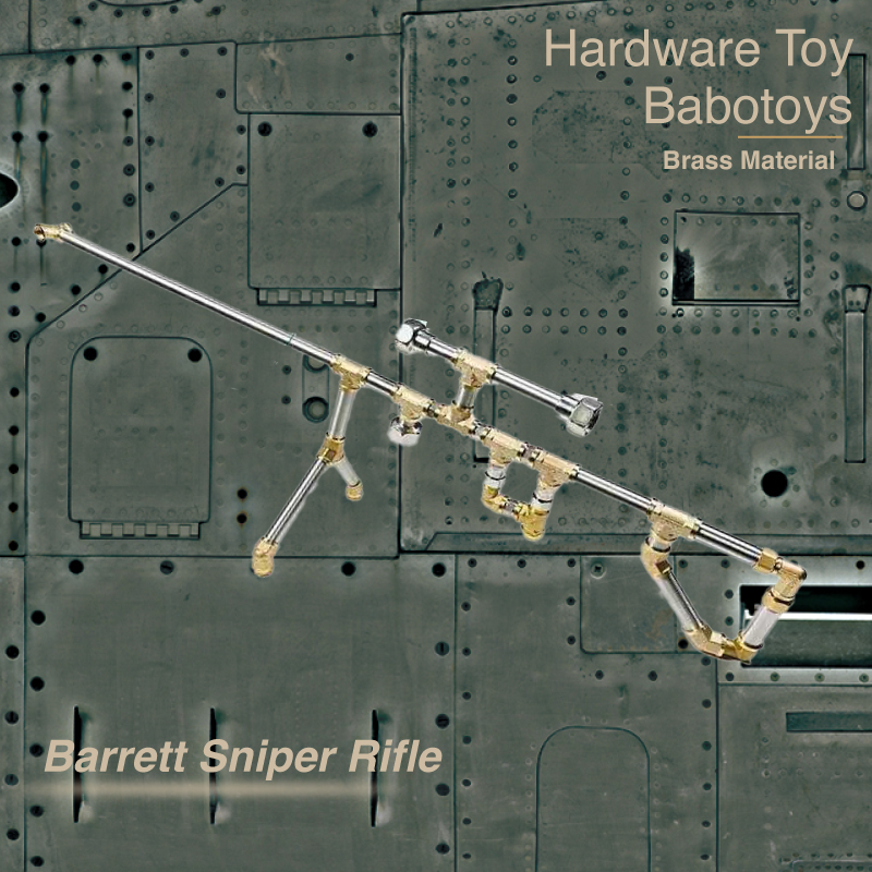 DIY Metal Machine Gun Prop – Babotoys