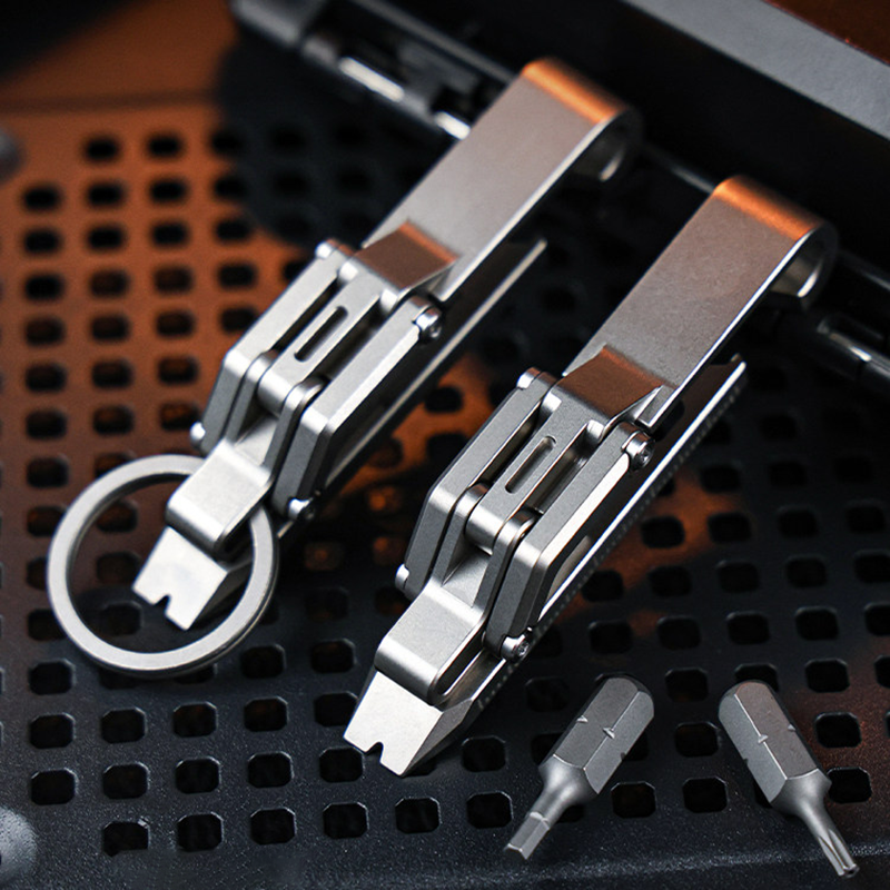 The K-Smart Keychain 2.0: 11-in-1 Titanium Multi-Tool
