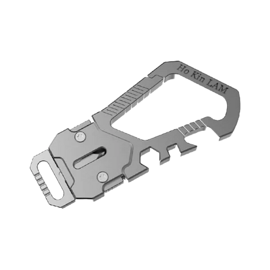 Babotoys Titanium EDC Multitool Keychain Carabiner