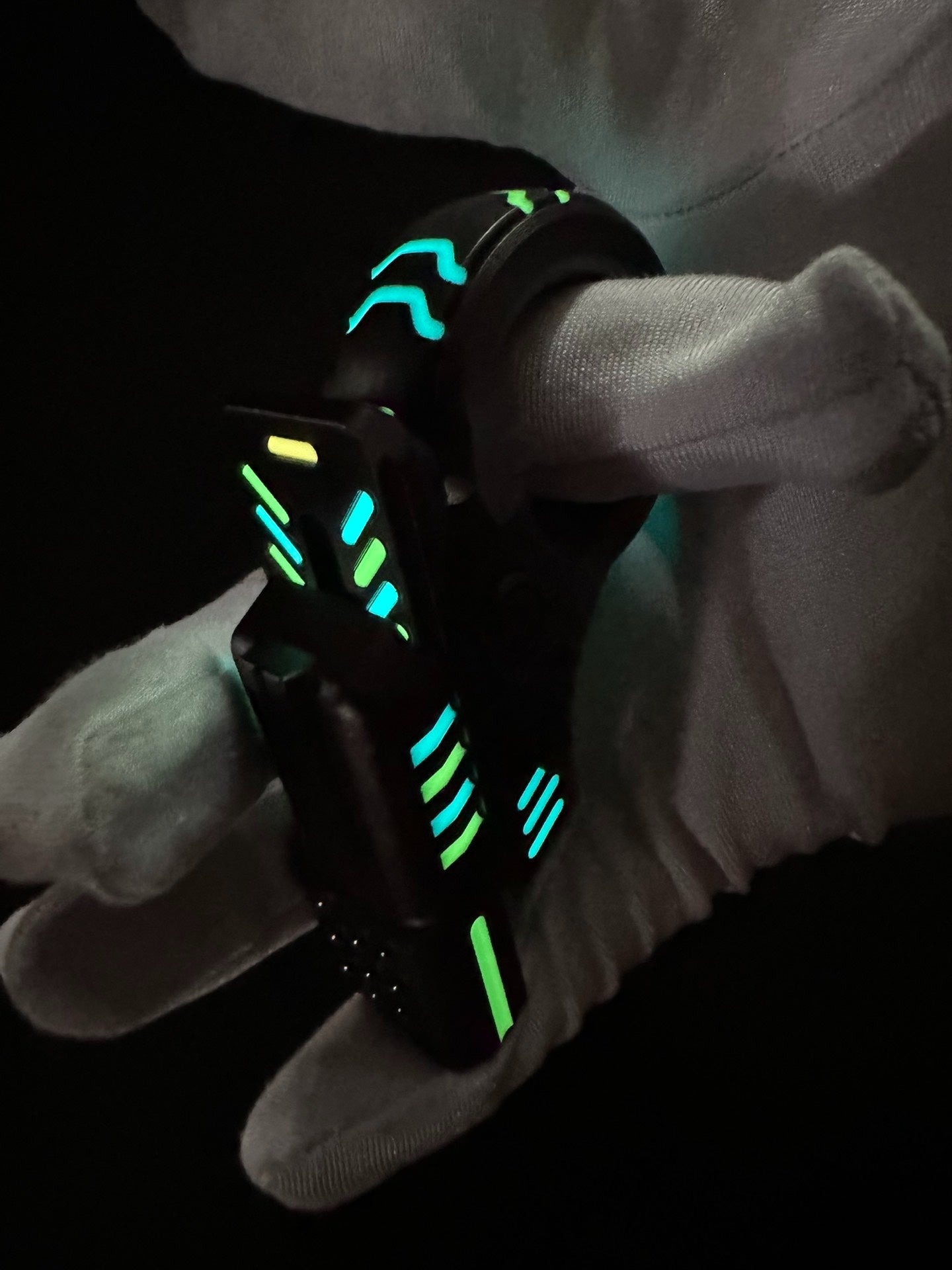 Zoom Rachet Fidget Slider  Glow-in-the-Dark Edition