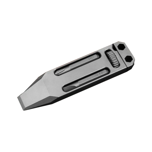 Babotoys The Alix : 4 in 1 Titanium Multitool Pry Bar