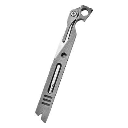 Babotoys IronClad : 9 in 1 Titanium Multitool Pocket EDC Pry Bar