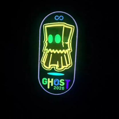 Ghost tuning fork Glow-in-the-Dark Edition
