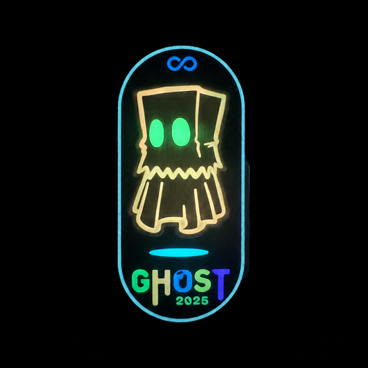 Ghost tuning fork Glow-in-the-Dark Edition