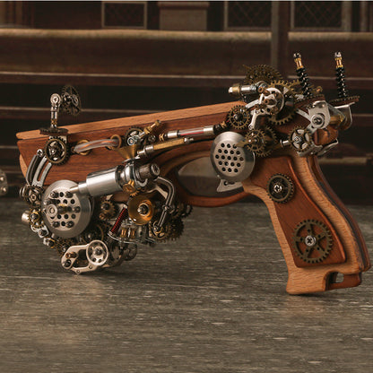 Archimedes Steam Crossbow steampunk model kit DIY mechanical puzzle 3D metal puzzle