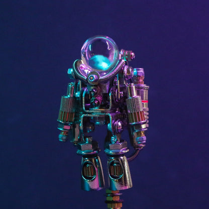 Astronauts mechanical puzzle,space explorer build kit,steampunk,DIY 