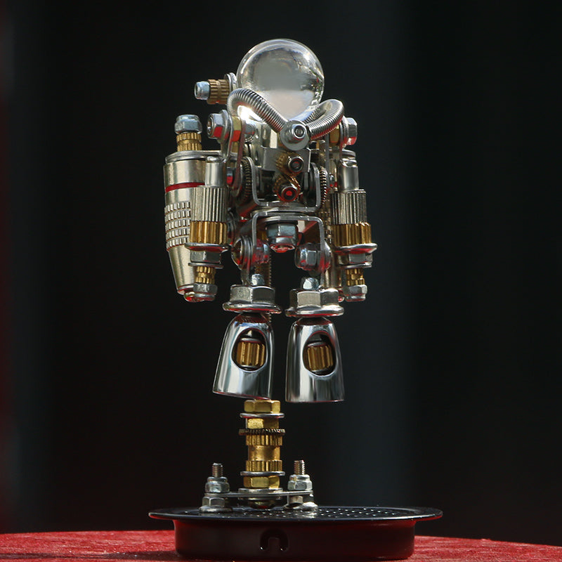 Astronauts mechanical puzzle,space explorer build kit,steampunk,DIY 