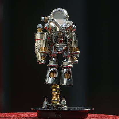 Astronauts mechanical puzzle,space explorer build kit,steampunk,DIY 