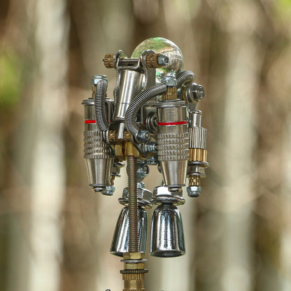 Astronauts mechanical puzzle,space explorer build kit,steampunk,DIY 