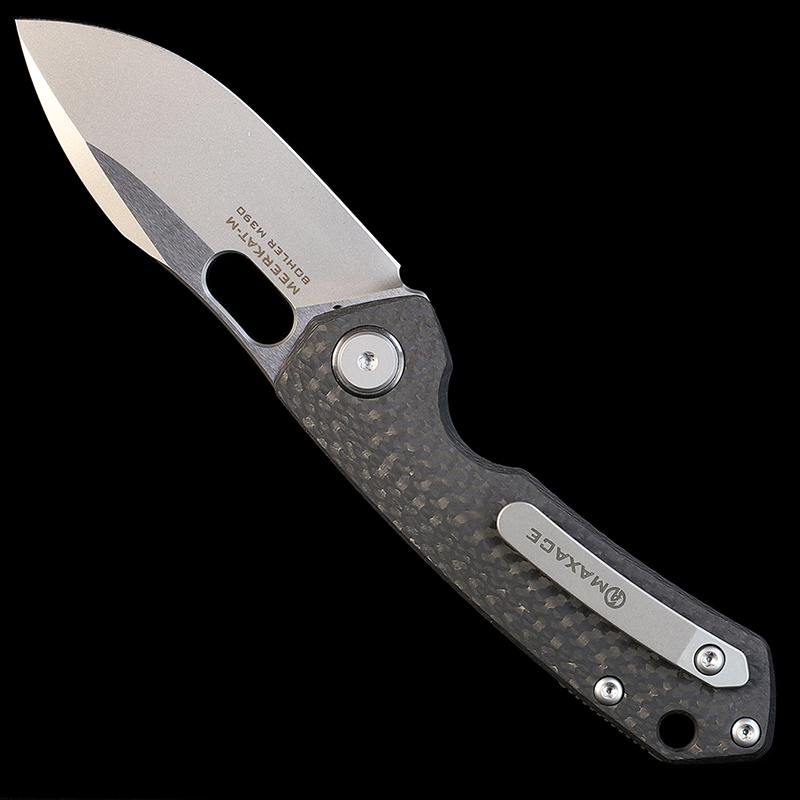 Cat Glaze Folding Knife