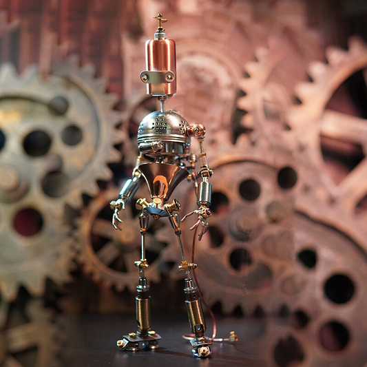 Da Vinci Genesis Edition,Steampunk mechanical puzzle,Mechanical human figure model,DIY