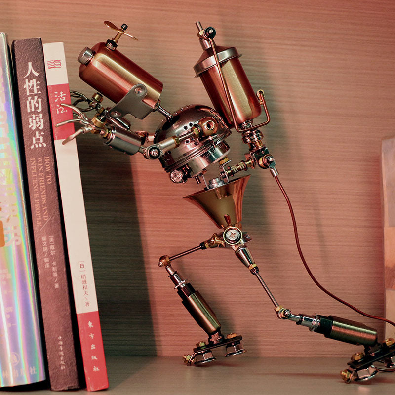 Da Vinci Genesis Edition,Steampunk mechanical puzzle,Mechanical human figure model,DIY