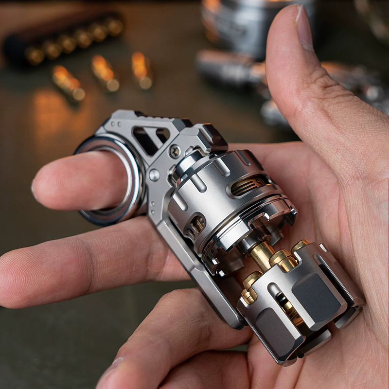 Destroyer EDC,Titanium EDC fidget toy,Brass fidget toy,Grenade style fidget toy