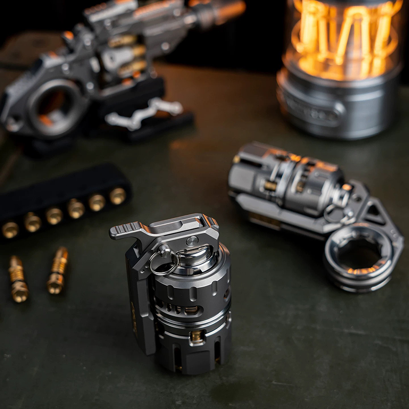 Destroyer EDC,Titanium EDC fidget toy,Brass fidget toy,Grenade style fidget toy