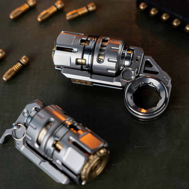 Destroyer EDC,Titanium EDC fidget toy,Brass fidget toy,Grenade style fidget toy