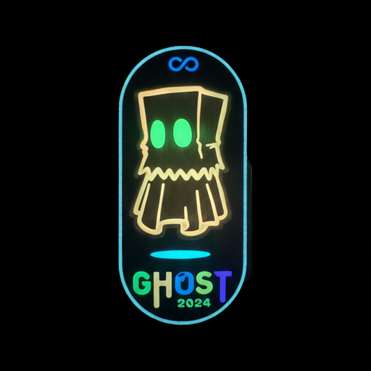 Ghost tuning fork Glow-in-the-Dark Edition