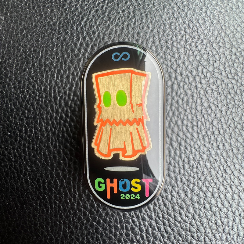 Ghost tuning fork Glow-in-the-Dark Edition