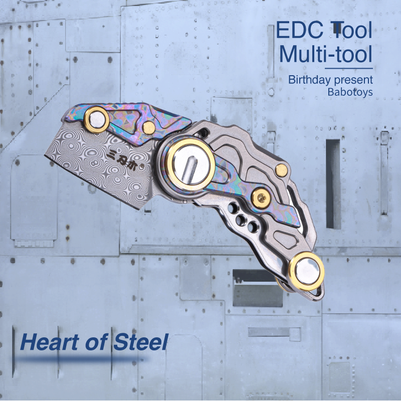 Heart of Steel EDC Pendant Knife
