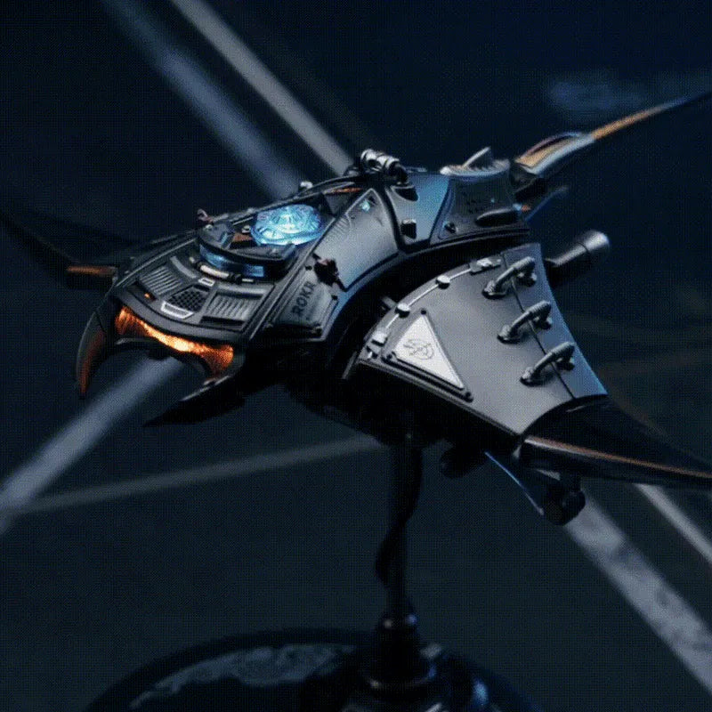 Manta Ray mechanical puzzle DIY steampunk aquatic model build kit 