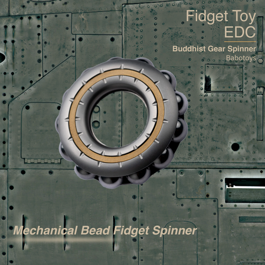 Babotoys Mechanical Bead Fidget Spinner