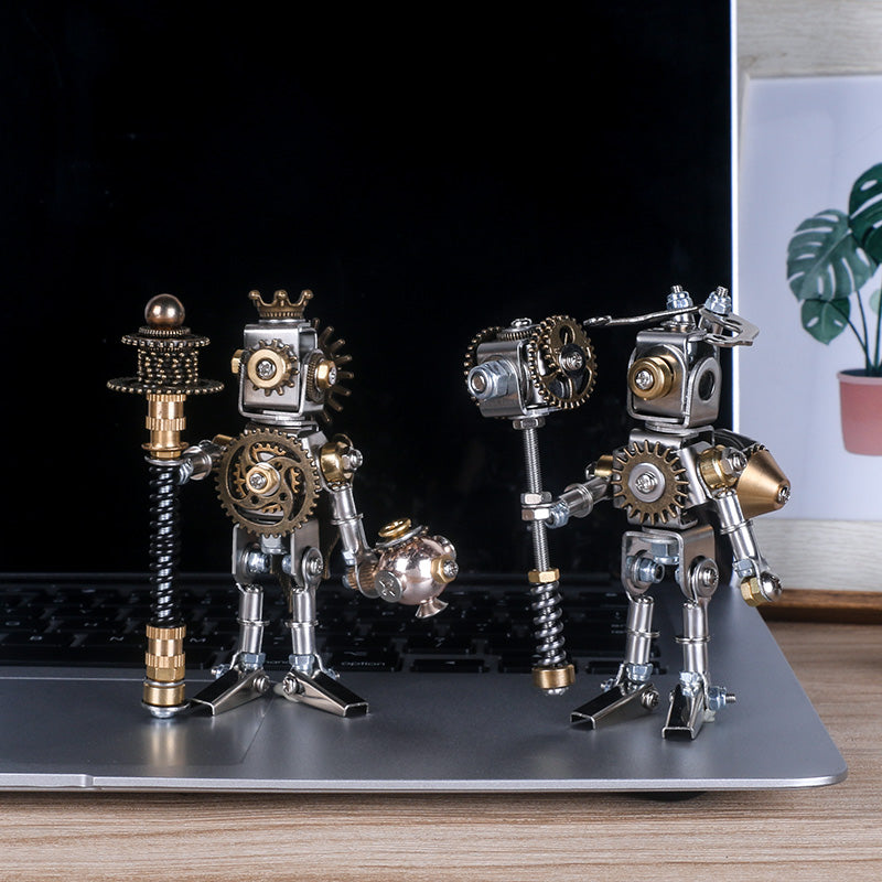 Mechanical Saints Blind Box Series,DIY assembly puzzle,steampunk model kit,blind box