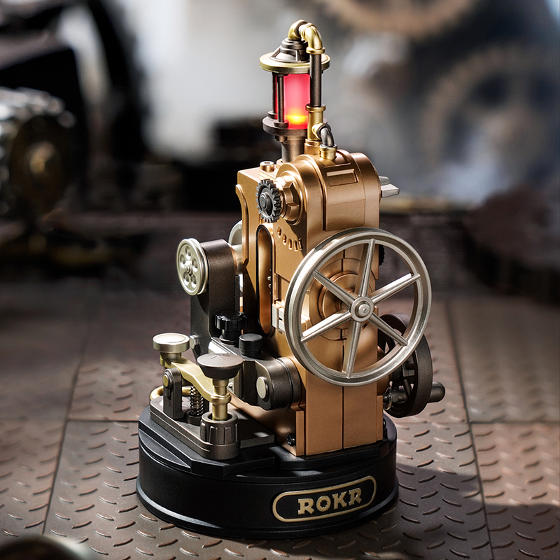 Morse Telegraph mechanical puzzle model Industrial City Series kit DIY