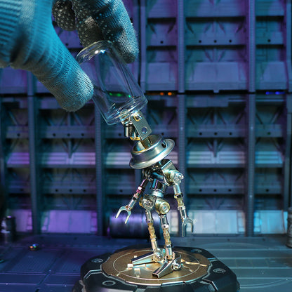 Navigator Series mechanical puzzle,steampunk AI robot model kit,modular,desktop,DIY