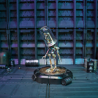 Navigator Series mechanical puzzle,steampunk AI robot model kit,modular,desktop,DIY