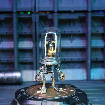Navigator Series mechanical puzzle,steampunk AI robot model kit,modular,desktop,DIY