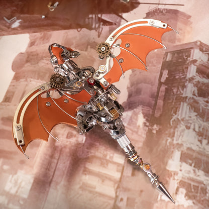 Nidhogg Steam Edition,steampunk mechanical puzzle,dragon model kit,modular,DIY