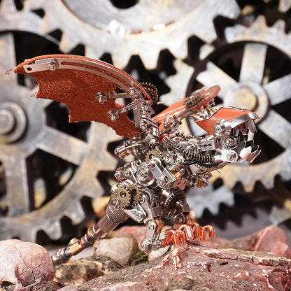 Nidhogg Steam Edition,steampunk mechanical puzzle,dragon model kit,modular,DIY