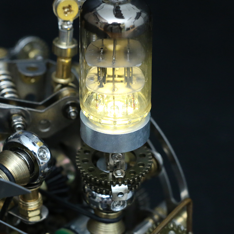 Steam Ornithopter,Da Vinci mechanical puzzle,steampunk ,DIY,desktop