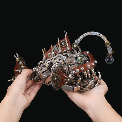 Tern Fish mechanical puzzle fish steampunk aquatic model DIY build kit fish