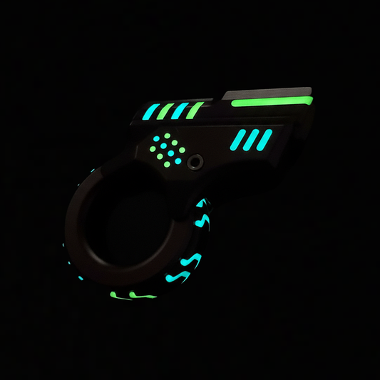 Zoom Rachet Fidget Slider  Glow-in-the-Dark Edition