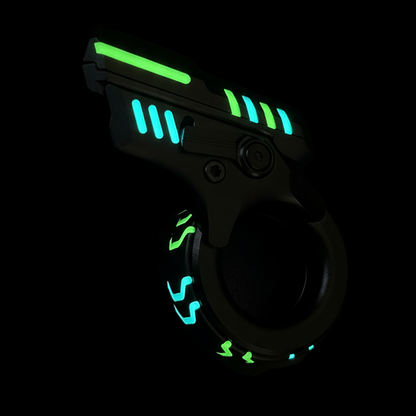Zoom Rachet Fidget Slider  Glow-in-the-Dark Edition