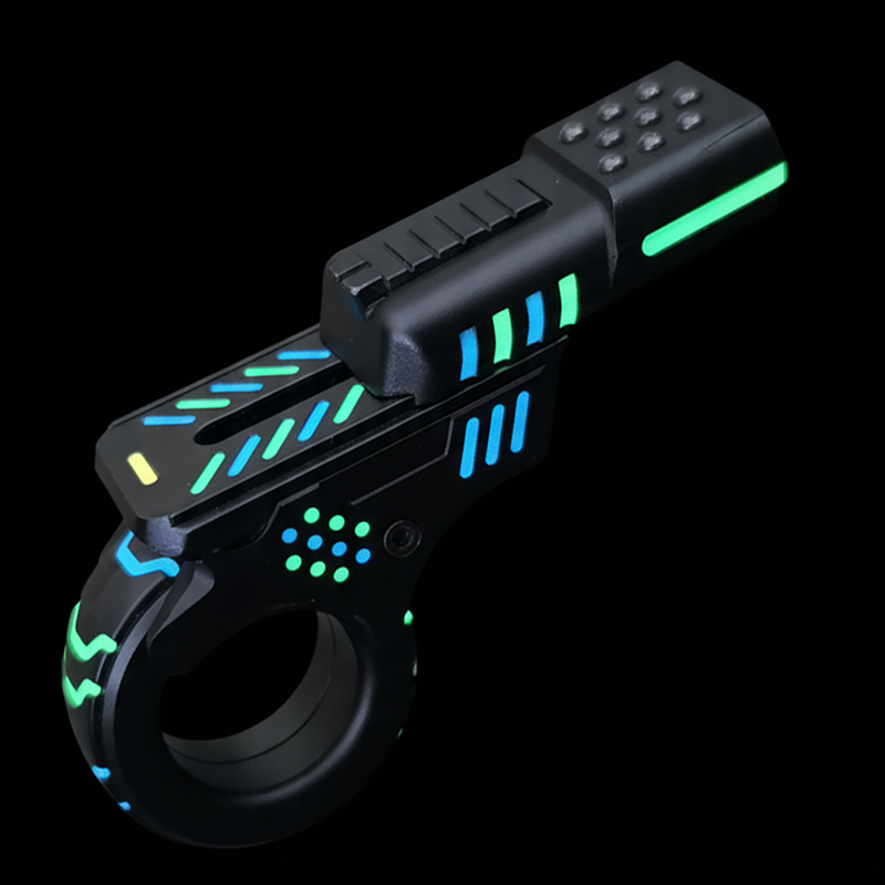 Zoom Rachet Fidget Slider  Glow-in-the-Dark Edition