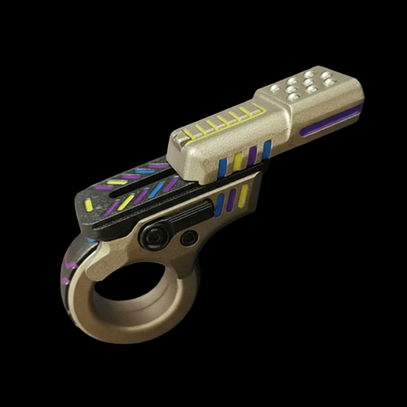Zoom Rachet Fidget Slider  Glow-in-the-Dark Edition
