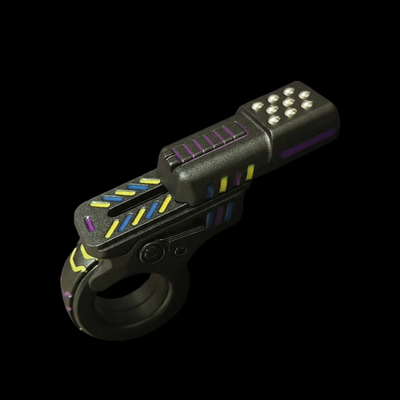 Zoom Rachet Fidget Slider  Glow-in-the-Dark Edition