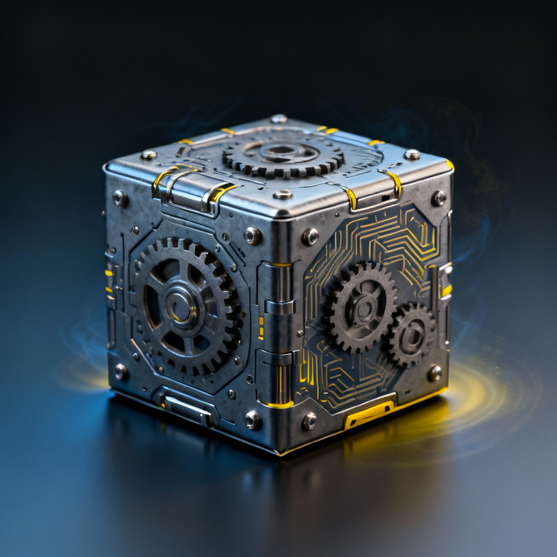 3D Metal Puzzle Mystery Box