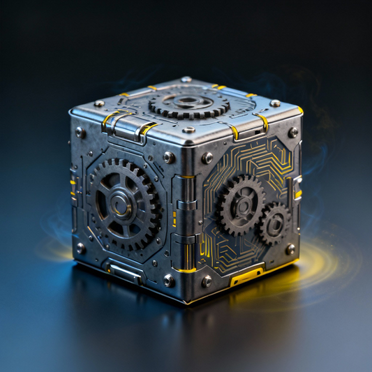 3D Metal Puzzle Mystery Box